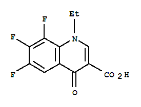 1-乙基-6,7,8-三氟-1,4-二氢-4-氧代喹啉-2-羧酸