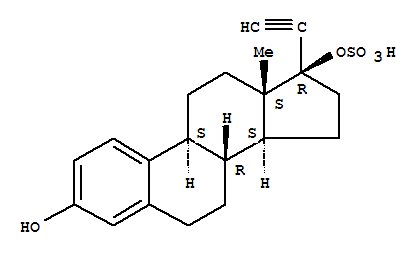 [(8R,9S,13S,14S,17R)-17-乙炔基-3-羟基-13-甲基-7,8,9,11,12,14,15,16-八氢-6H-环戊并[a]菲-17-基]氢硫酸盐