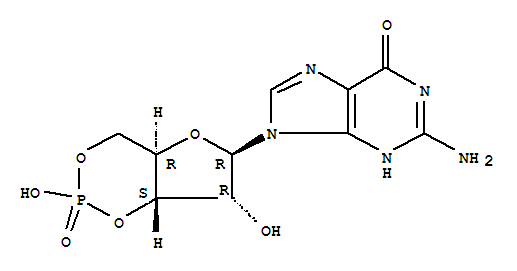 鸟嘌呤核糖苷-3’,5’-环磷酸酯