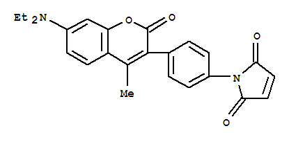 7-二乙氨基-3-(4-马来酸亚胺苯基-4-甲基香豆素