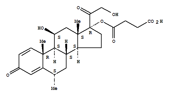 6Α-甲基泼尼松龙17 - 半琥珀酸酯