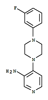 4-[4-(3-氟苯基)哌嗪-1-基]吡啶-3-胺