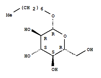庚基-β-D-吡喃葡萄糖苷