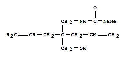 1-[2-(羟基甲基)-2-丙-2-烯基戊-4-烯基]-3-甲基脲