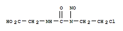 N-(2-氯乙基)-N-亚硝基氨基甲酰甘氨酰胺
