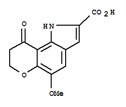 5-甲氧基-9-羰基-1,7,8,9-四氢吡喃并[2,3-g]吲哚-2-羧酸
