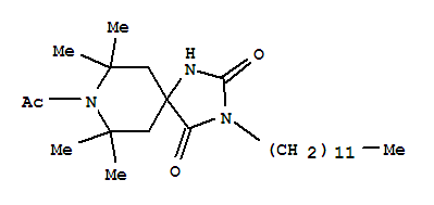 8-乙酰基-3-十二烷基-7,7,9,9-四甲基-1,3,8-三氮杂螺[4.5]癸烷-2,4-二酮