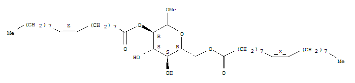(Z,Z)-甲基-D-吡喃葡糖苷-2,6-二油酸酯