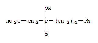 [羟基(4-苯丁基)氧膦基]乙酸