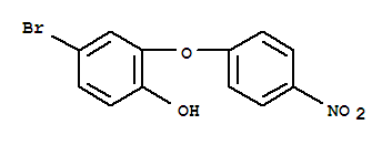 4-溴-2-(4-硝基苯氧基)苯酚
