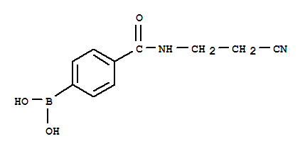 4-(2-氰基乙基甲酰氨)苯基硼酸