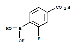 4-羧基-2-氟苯硼酸