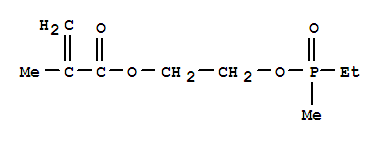 2-[(乙基甲基亚膦酰)氧基]乙基甲基丙烯酸酯