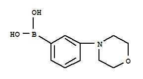 3-吗啉苯硼酸; [3-(4-吗啉基)苯基]硼酸