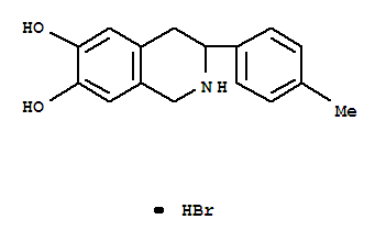 3-(4-甲基苯基)-1,2,3,4-四氢-6,7-异喹啉二醇氢溴酸盐(1:1)