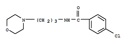 4-氯-N-(3-吗啉丙基)苯甲酰胺