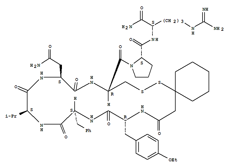 (D(CH2)51,D-TYR(ET)2,VAL4,ARG8,DES-GLY9)-VASOPRESSIN