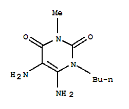5,6-二氨基-1-丁基-3-甲基嘧啶-2,4(1H,3H)-二酮
