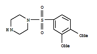 1-[(3,4-二甲氧基苯基)磺酰基]哌嗪