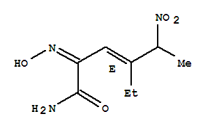 (E,2Z)-4-乙基-2-羟基亚氨基-5-硝基己-3-烯酰胺