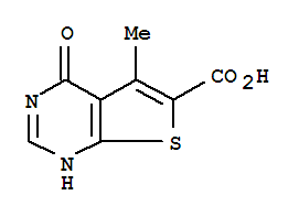 5-甲基-4-氧代-3,4-二氢-噻吩并[2,3-D]嘧啶-6-羧酸