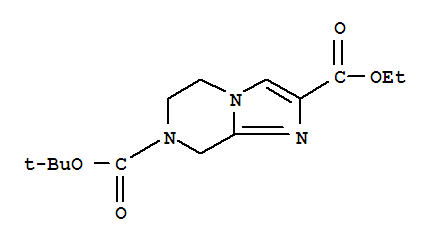 7-Boc-5,6,7,8-四氢咪唑并[1,2-a]吡嗪-2-甲酸乙酯