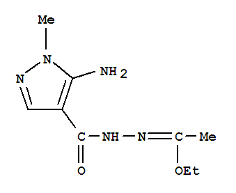 n-[(5-氨基-1-甲基-1H-吡唑-4-基)-羰基]乙烷亚肼酸乙酯