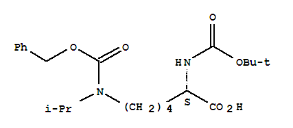N2-[(1,1-二甲基乙氧基)羰基]-N6-(1-甲基乙基)-N6-[(苯基甲氧基)羰基]-L-赖氨酸