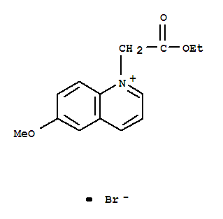 1-(2-乙氧基-2-氧代乙基)-6-甲氧基喹啉-1-鎓溴化物