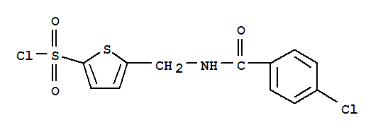 5-((4-氯苯甲酰氨基)甲基)噻吩-2-磺酰氯