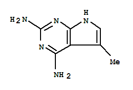 5-甲基-7H-吡咯并[2,3-D]嘧啶-2,4-二胺