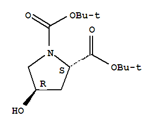 (2S,4R)-双-叔丁基4-羟基吡咯烷-1,2-二甲酸酯