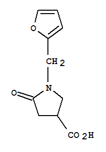 1-(2-呋喃甲基)-5-氧代吡咯烷-3-羧酸