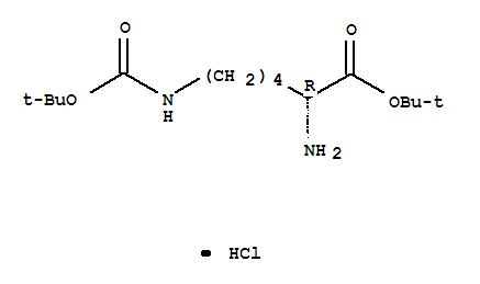 N’-叔丁氧羰基-D-赖氨酸叔丁酯盐酸盐