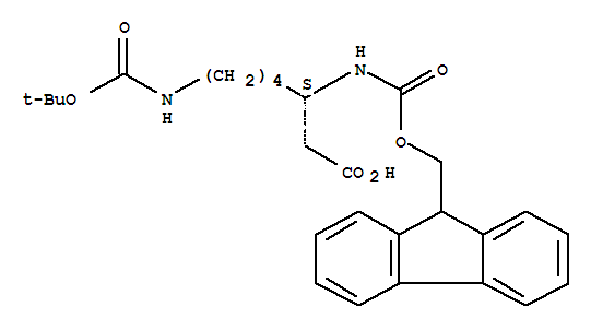 Nβ-芴甲氧羰基-Nω-叔丁氧羰基-L-β-高赖氨酸