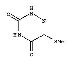 5-(甲基硫代)-6-氮杂硫脲