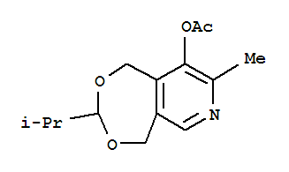 3-异丙基-8-甲基-1,5-二氢[1,3]二氧杂卓并[5,6-c]吡啶-9-基乙酸酯