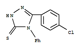 5-(4-氯苯基)-4-苯基-4H-[1,2,4]噻唑-3-硫醇