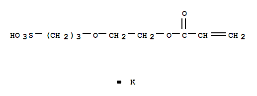 2-(3-磺酰基丙氧基)乙基丙烯酸钾