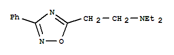 奥沙拉明; 胺乙噁唑; 5-[2-(二乙基氨基)乙基]-3-苯基-1,2,4-噁二唑