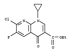 环丙基萘啶羧酸