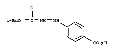 4-叔丁氧羰肼基苯甲酸