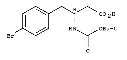BOC-(R)-3-氨基-4-(4-溴苯基)-丁酸