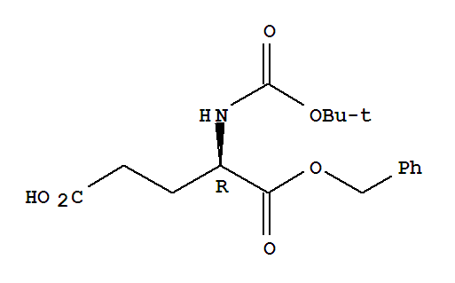 N-叔丁氧羰基-D-谷氨酸 1-苄酯