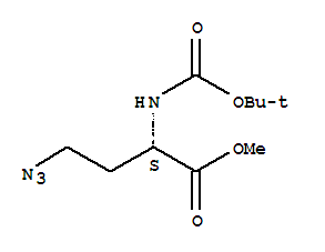 丁酸,4-叠氮-2-[[(1,1-二甲基乙氧基)羰基]氨基]-,甲基酯, (2S)-