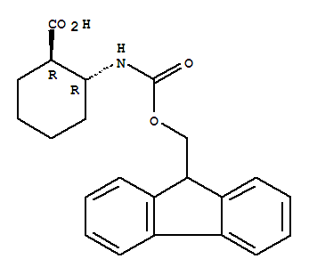 反式-2-((((9H-芴-9-基)甲氧基)羰基)氨基)环己烷羧酸
