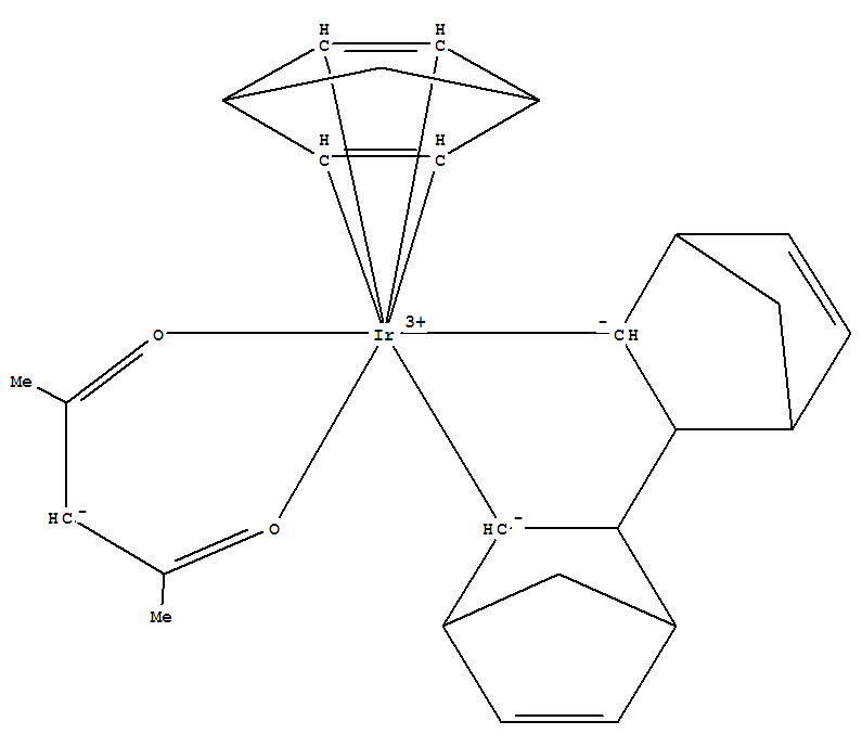 三(降冰片二烯)(乙酰丙酮)铱(III)