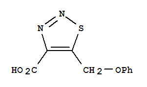 5-(苯氧基甲基)噻二唑-4-羧酸