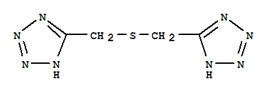 5-[[(1H-1,2,3,4-四唑基-5-基甲基)硫代]甲基]-1H-1,2,3,4-四氮唑