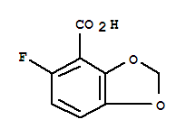 5-氟-1,3-苯并间二氧杂环戊烯-4-羧酸